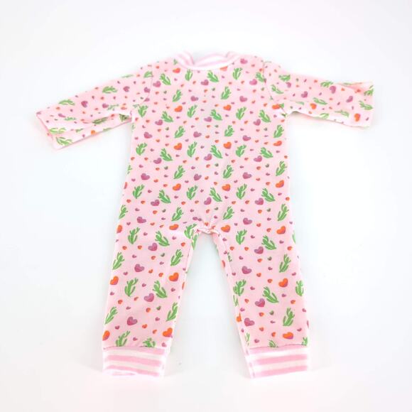 Our Generation OG by Battat Pale Pink Onesie / One Piece Pajama for 18" Dolls GC - Picture 11 of 14